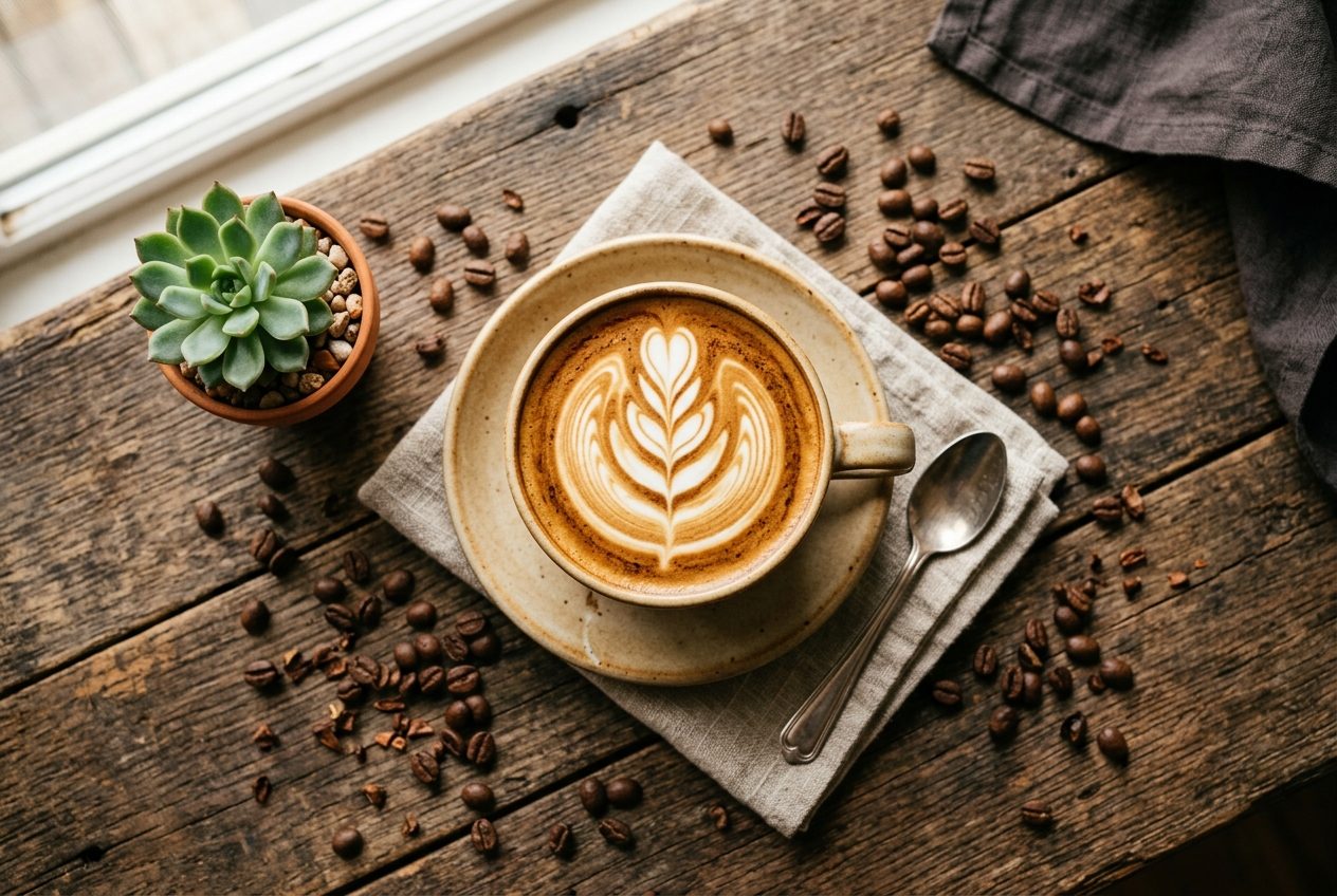 Colombia Coffee Latte Art